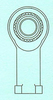 V Series Rod Ends -- VF-10-G - Image