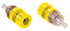 Banana Jack, 15A, Turret, Yellow; Gender Pomona - 84F890 - Newark, An Avnet Company
