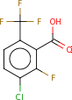 3-Chloro-2-fluoro-6-(trifluoromethyl)benzoic acid - 2821-7-X1 - SynQuest Laboratories, Inc.