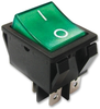 Switch, Rocker, Dpst, 20A, 125Vac, Green; Switch Operation E-Switch - 15N9104 - Newark, An Avnet Company