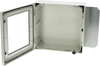 Enclosure, 500Mm X 500Mm X 210Mm, Lock Rohs Compliant Fibox - 40AK1688 - Newark, An Avnet Company