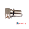 N Female Bulkhead R/A PCB Mount Connector - ET-NFRA-BH-PC - Eteily Technologies India Pvt. Ltd.