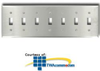 Leviton 8-Gang 302 S/S Standard Size Commercial Grade.. - 84048-40 - TelephoneStuff.com