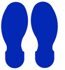 Floor Footprints - Blue Toughstripe Polyester -- 104408