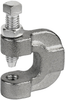 1/2-13 C Style Malleable Iron Plain Finish Beam Clamp for Heavy Vertical Loads -- MCC-1213BK