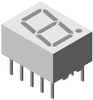 7-Seg Display, Com Anode, Red, 3.6Mcd Rohs Compliant Vishay - 58AJ2721 - Newark, An Avnet Company