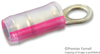 Terminal, Ring Tongue, #6, Crimp, Red; Stud Size - Metric Amp - Te Connectivity - 29AC0850 - Newark, An Avnet Company