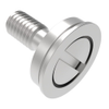 Flush Screw Assembly, M4 X 0.7, Slotted Recess, Stainless Steel, Passivated -- F5-M40-18 - Image