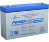 Battery; 6 VDC; Lead Acid; 7; Rechargeable; 6 VDC; 2.8 lbs.; -40 degC; 60 degC - 70115628 - Allied Electronics, Inc.