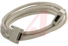 Cable Assy; 3 m; 28 AWG; Stranded; Non Booted; Parchment/Beige; UL, cUL Listed -- 70114059
