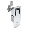 Compression Latch, Lift & Turn, Medium Size, Flush Style, Tool Locking, Phillips Recess, Zinc Alloy, Chrome Plated, Polished - 62-43-311-3 - Southco