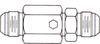 MJIC to MJIC  Live Swivel -- LS-2403-06-06 - Image