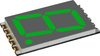 Display, Seven Segment, 17.78Mm, Green; Led Color Vcc (Visual Communications Company) - 72Y4928 - Newark, An Avnet Company