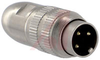 Connector, IP68 Watertight Locking; 3; 0.75; 5 A; 250 VAC; 10^13 Ohms; -2 pF - 70151650 - Allied Electronics, Inc.