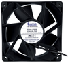 120x120x38mm, 100-240VAC, 106.03CFM, 2 Wire Leads, IP55, Ball Bearing EC Axial Fan -- FMA1-12038WBMW12-A55 - Image