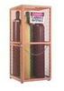 GAS CYLINDER STORAGE CABINETS -- HEGCVC9-25