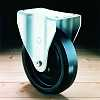 Heavy duty pressed steel castor - 488RTB - Plasticwheels Ltd.