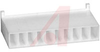 Connector; Nylon; Receptacle; 10; White; Crimp; 180 deg; 0.1 in.; UL 94V-0 - 70083807 - Allied Electronics, Inc.