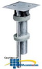 Hubbell Fire-Rated Poke-Through Pedestal Series - PT7XC - TelephoneStuff.com