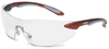 Uvex Ignite Safety Glasses > FRAME - Red/silver > LENS - Clear, hardcoat > UOM - Each -- S4410