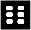 Standard Wall Plate - 98032X - Mulberry Metal Products, Inc.