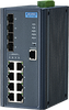 8GE+4G SFP Managed Ethernet Switch, -40~75℃ - EKI-7712G-4FI-BE - Advantech