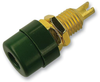 Socket, 4Mm, Green, 5Pk , Bil 20; Gender Hirschmann Test And Measurement - 20T9395 - Newark, An Avnet Company