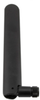 615 MHz-960 MHz, 1710 MHz-2700 MHz, 3300 MHz-7100 MHz 4G 5G WiFi 6e Rubber Duck, Terminal Antenna 4 dBi SMA Male Connector -- KP-600SPRD-4-SM