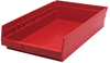 Economy 4 Shelf Bin, Red; Bin Colour Quantum Storage - 44AC6805 - Newark, An Avnet Company