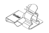 EMC Shield Clamps for 10 × 3 mm Bus Bar, Pluggable- with or without Integrated Strain Relief - 36788.14 - icotek Corp