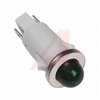 Indicator,Pnl-Mnt;INDICATOR, NON-RELAMPABLE, LED, GREEN, 12V - 70129883 - Allied Electronics, Inc.