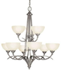 Large Chandeliers-Glass Shade - 239502 - Light Center (The)