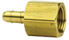 Fisnar 560701 Brass Straight Barbed Fitting 0.125 in NPT Female x 0.125 in I.D. Tube -- 560701 - Image