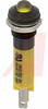 Indicator,Pnl-Mnt;LED IND 5MM 24VDC YELLOW SUNLHT, BLACK CHROME - 70011713 - Allied Electronics, Inc.