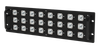 Adapter Patch Panel, SMA to 4.3/10 x 24, DC - 6 GHz, Black, 3U - ZT-427BK - Mini-Circuits