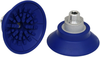 Flat suction cup (round) for very dynamic handling of smooth and oily workpieces SAF 60 NBR-60 G3/8-AG - 10.01.01.11112 - Schmalz Inc.