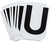 Helvetica Quik-Align Ten Packs - Black Upper Case - 8210-U - Brady Corporation