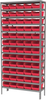 Shelving, Steel Shelving Kit, 12x36x79, 60 Bins - AS1279130R - Akro-Mils, Inc.