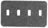Standard Wall Plate - 74004 - Mulberry Metal Products, Inc.