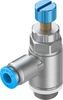 One-way flow control valve - GRLA-1/4-QS-8-RS-D - Festo Corporation