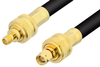 SMA Male to SMA Female Cable 12 Inch Length Using PE-C400 Coax - PE39148-12 - Pasternack