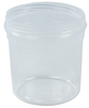Clarified Polypropylene Tapered Tubs & Caps - 66717 - U.S. Plastic Corporation