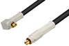 MC-Card Plug to MC-Card Plug Right Angle Cable 12 Inch Length Using RG174 Coax, RoHS - PE36120LF-12 - Pasternack