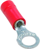 Terminal, Ring Tongue, 1/4In, Crimp, Red; Stud Size - Metric Abb - Thomas & Betts - 94F9781 - Newark, An Avnet Company