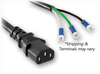 ROJ SPECIAL to IEC-60320-C13 HOME // Power Cords // IEC/Jumper Power Cords // International -- 0115.024S - Image
