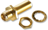 Rf / Coaxial Adaptor, Inter Series Coaxial, Straight Bulkhead Adapter, Sma, Jack, Sma, Jack Rohs Compliant Huber+Suhner -- 15J5834