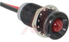 Indicator,Pnl-Mnt;INDICATOR, FRONT MOUNT, SPLASHPROOF, 5/16, 2V, RED - 70015469 - Allied Electronics, Inc.