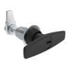 VISE ACTION® Compression Latch, Large Size, T-Handle, Zinc Alloy, Powder Coated, Black - E3-228-35 - Southco
