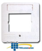Siemon Single Gang German Faceplate - CT-FP-D-02 - TelephoneStuff.com