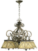 6475-4-87 Mid. Chandeliers-Glass Down - 692408 - Capital Lighting, Inc.